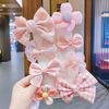 GOCROWEEN Children's Hair Clips, Luxurious 16-Piece Set, Girls, Flowers, Bow Tie, Hair Accessories, Hair Ties, Stylish, Kids, Girls, Hair Ornament, Colorful, Cute, Birthday Gift (B)