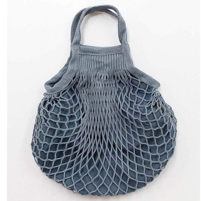 Mini Tote Mesh Bag, Pearl Gray, Convenience Store, Small, Eco Bag, Removal