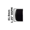 Solid Brass Barb/Thread connectors, hosetails,Pond Pump/Filter/Waterfall/Fountain Fitting (1.25" bspm-25mm Barb)