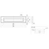 中西 Industrial Stainless Steel Post with Difference Pro SUS – Po – 1