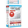 Nasopure Nasal Wash, Value Refill Kit, “The Nicer Neti Pot” Sinus Wash Kit, Comfortable Nasal Rinse 80 Salt Packets (3.75 Grams Each), Nasal Congestion, Cold, Flu, Allergy, Nasal Irrigation System