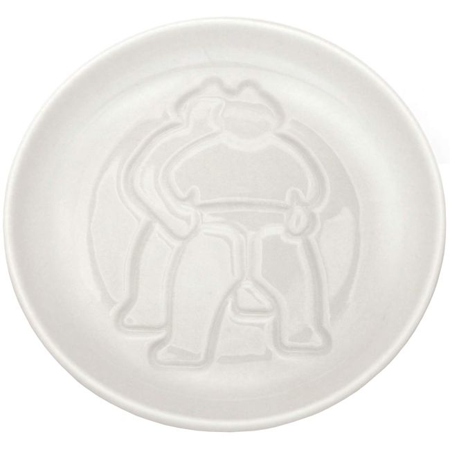 Alta 小皿 White H1 X 9 X φ 9 cm Sumo Soy Sauce Dishes