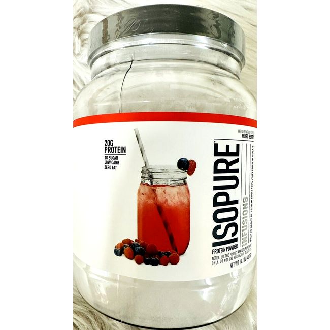 Infusions Protein Powder, Mixed Berry, 14.1 oz (400 g)