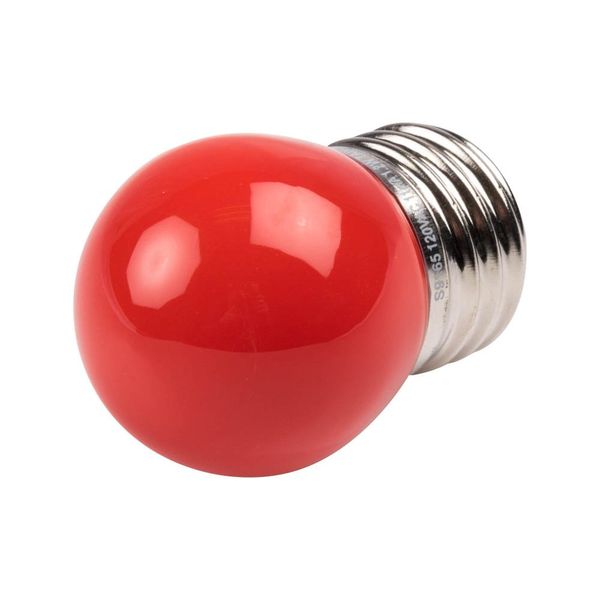 Satco S9165 Medium Light Bulb in Bronze/Dark Finish, 2.31 inches, Red