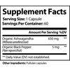 Organic Ashwagandha Root Capsules with Black Pepper Supplement Herbal