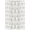 Sizzix 3-D Textured Impressions Embossing Folder Art Nouveau, 665293