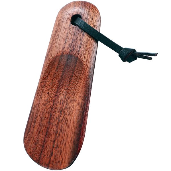 COREDA Portable Shoe Horn, Made with 3 Best Wood in the World Black Walnut