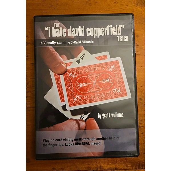 I Hate David Copperfield Trick by Geoff Williams (DVD) Magic Trick