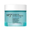 No7 Protect & Perfect Intense Advanced Fragrance Free Night Cream - Vitamin E & Shea Butter Face Cream - Fine Line Reducing Moisturizer with Collagen Peptide Technology (1.69 fl oz)