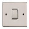 Vimark VPD1300SSW Pro Décor 50A DP Switch Stainless Steel White Insert