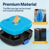 Replacement Sponge Filter Media Basket for 4-in-1 Pond Filter System Kits 2pcs