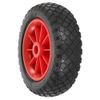 Funien 1pc 10'' Solid Tire Wheel for Kayak Canoe Trolley Cart Replacement Tire
