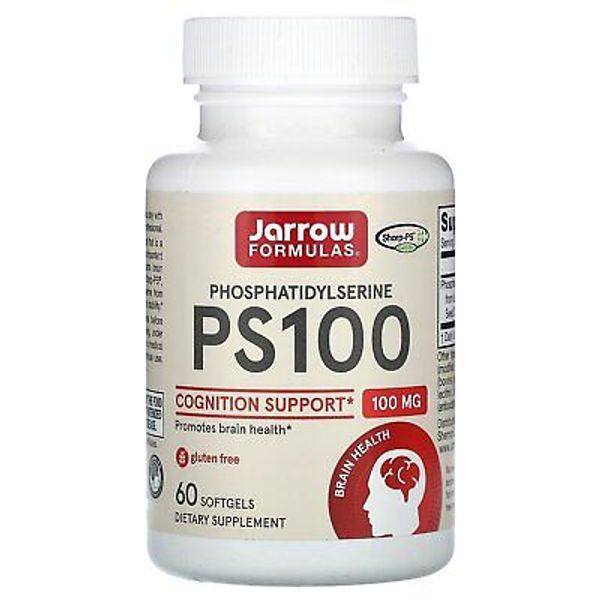 PS100, Phosphatidylserine, 100 mg, 60 Softgels
