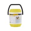 Frabill Dual Compartments Crawler Can, White and yellow