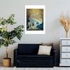Spiffing Prints William Blake - Jacobs Ladder - Small - Archival Matte - Framed