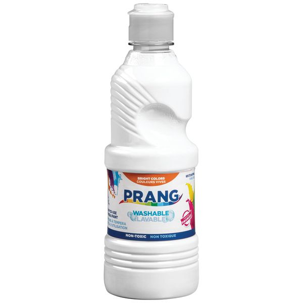 Prang Washable Tempera Paint, White, 16 Oz., 1 Count