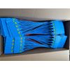 Blue 380mm Plastic Security Seals. High Strength Numbered Tags Pull Ties Anti-Tamper (500)