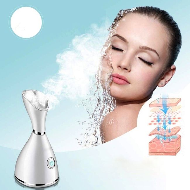 Acne Treatment Face Steamer Brand JOMARTO Nano Ionic Facial Steamer Humidifier