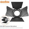GODOX SA-08 Barn Door Set for S30 LED Light S30 accessories