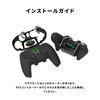 EXknight Leverback FPS Machined Back Paddle, Back Button Gaming Paddle for PS5 Controller (Black)