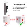 5 Pack CNBINGO Double Switched Socket, 13 Amp Electric Power Socket, PC Wall Plate Outlet