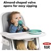 OXO Tot Straw Cup with Grow Handle teal