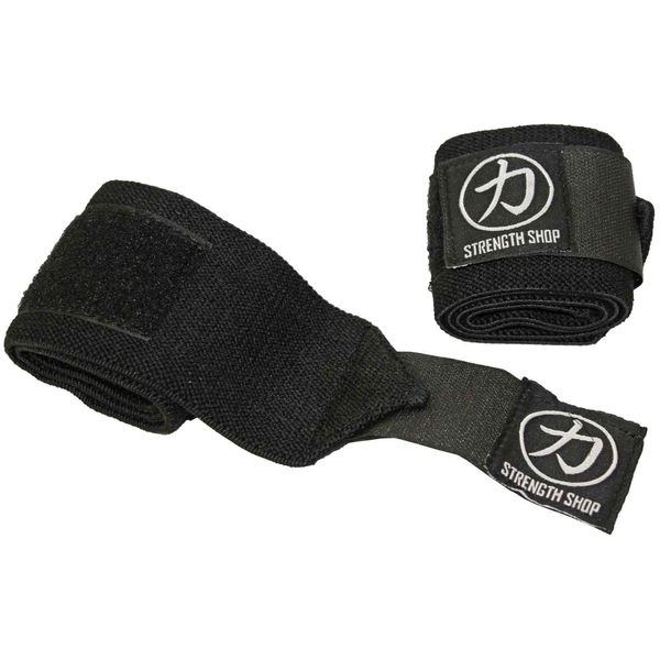 Strength Shop Hercules Wrist Wraps - Black (30 CM)