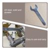 XINGYUXUXIN Single Open End Spanner Flat Spanner 30mm Compression Fitting Spanner for Narrow Space Caravan Fixing