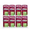 Metkix Refill for Metkix Lint Rollers 8 Pack (Total 800 Sheets)