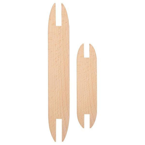 HEEPDD Weaving Shuttle, 2Pcs Beech Wood Weaving Shuttle DIY Weaving Tool for Sweater Scarf Tapestry