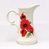Classic Medium Jug - Red Poppy Design