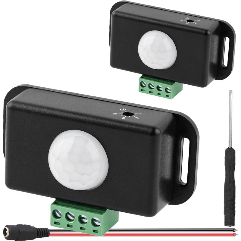 DAOKAI 12V 24V PIR Sensor Adjustable PIR Motion Sensor Light Switch ...