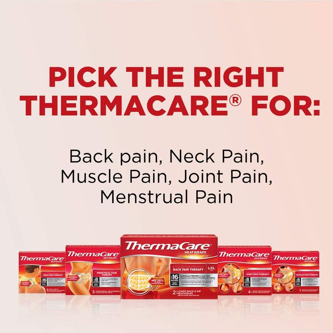 ThermaCare Lower Back and Hip Heatwraps, 10 ct. 