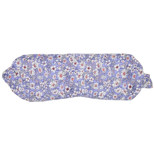 Koji Company 140112 Eye Mask, Salt, Eye Pillow, Cool, Fioretta, Made in Japan, Floral Pattern, Purple