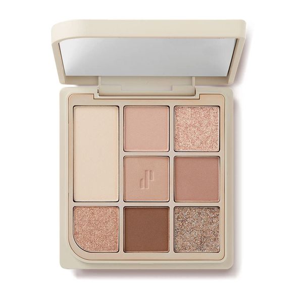 [Heart Percent] Mood Eye Palette 04 Different Nude Faceted Dots / Heart Percent