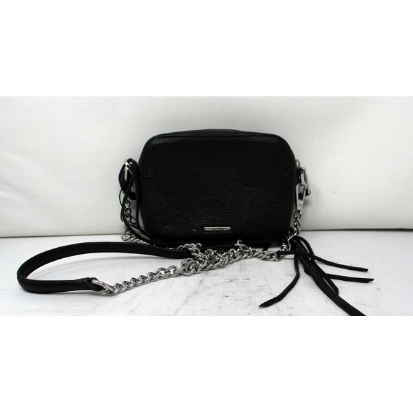 Rebecca Minkoff 4 Zip Moto Camera Bag Black