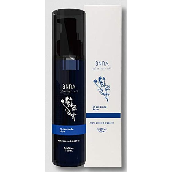 Anna Color Hair Oil Chamomile Blue 3.4 fl oz (100 ml)