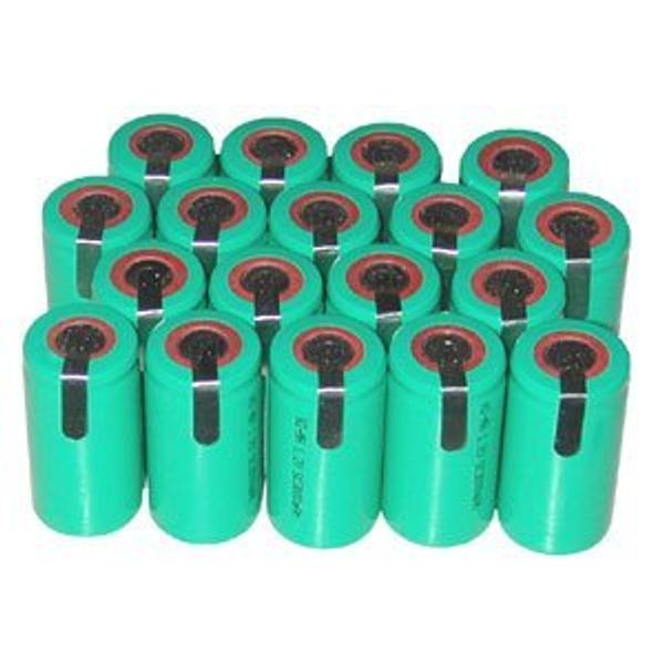 10 Matched SUB C NIMH 3300MAH with TABS 35A Drain Rate