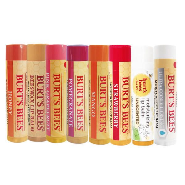 Lip Balm Choice 1 Beeswax Grapefruit Mango Honey Pomegranate Strawberry Baby Burt&#39;s Bees