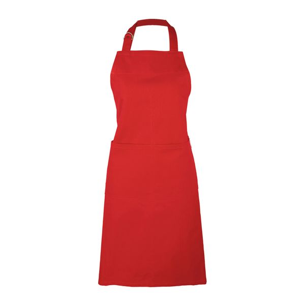 MÜkitchen | MÜapron is 100% Cotton | Stylish Cooking Apron with Pockets for Women and Men | Machine Washable and Durable | Crimson