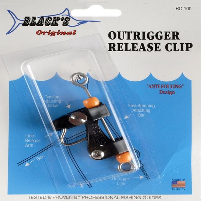 Black Marine RC100 Outrigger Release Clip