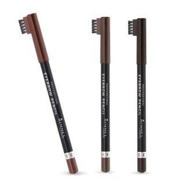 RIMMEL LONDON - Professional Eyebrow Pencil (3 Colors), 1.4g