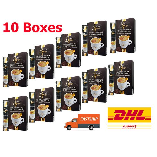 10x B7 Coffee Premium 24 IN1 Instant Mixed Control Weight Healthy Cordyceps