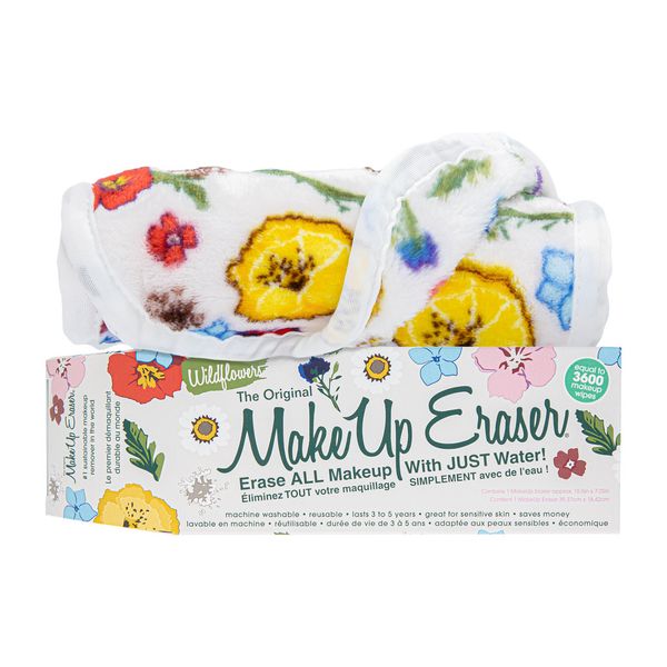 The Original MakeUp Eraser Full Size Wildflowers Print Machine Washable