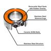 Duratrax Overdrive ST | Stainless + Ceramic Bearing Kit