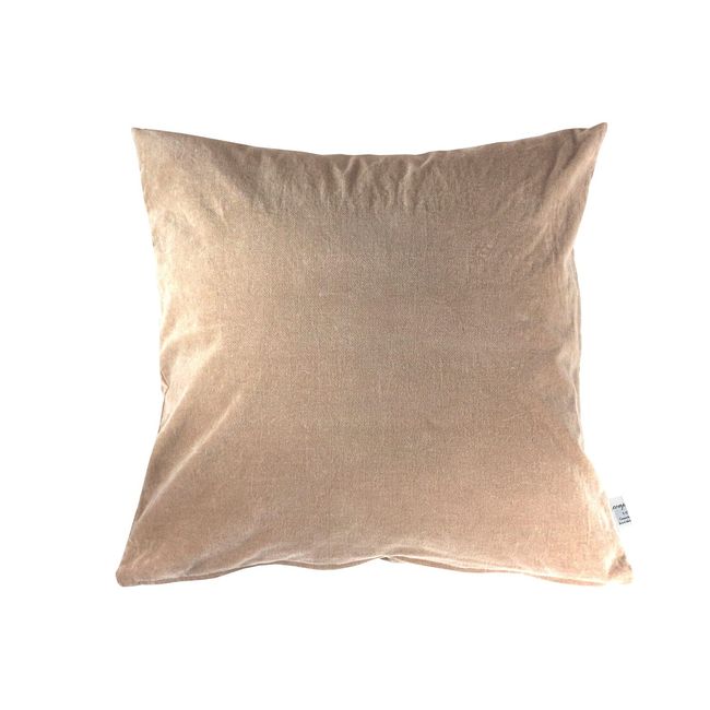 DDintex Cushion Cover, Antique Velvet Gold, 17.7 x 17.7 inches (45 x 45 cm), Made in Japan