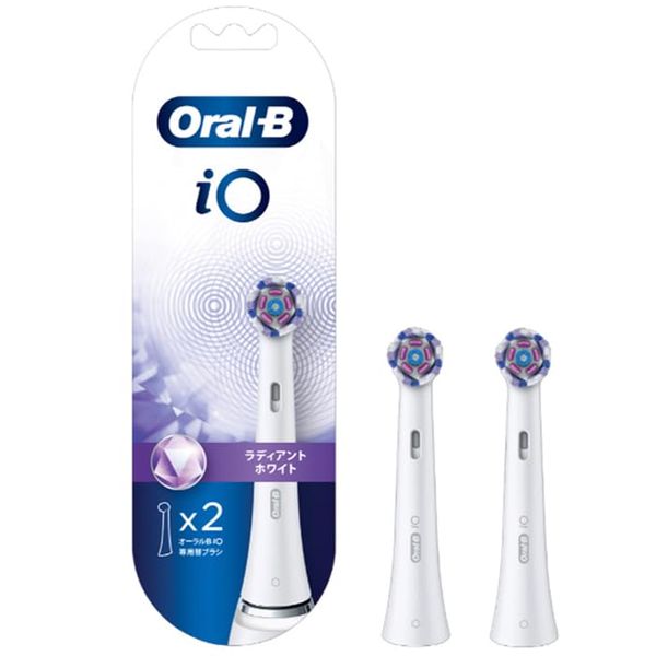 IORBWW-2EL 2pcs iO Radiant White Replacement Brush