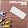 IMIKEYA Multi-purpose Flattening Stone Block White Corundum for Sharpening Stone and Tile Correction