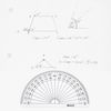 eBoot 28 Pack Clear 180 Degree Plastic Protractors for Angle Measurement, 10 cm