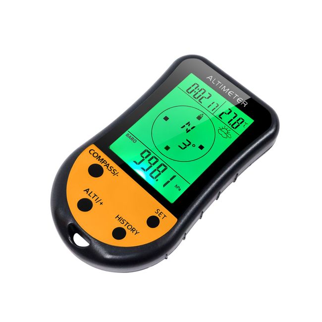 4 In 1 Digital Mini Compass Altimeter Thermometer Barometer For